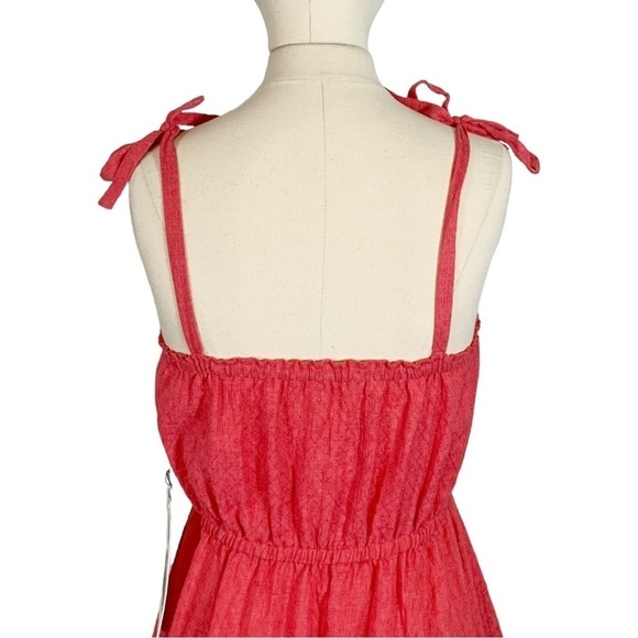 Trovata Birds of Paradis Linen Blend Sleeveless Dress Size XS - Picture 10 of 13